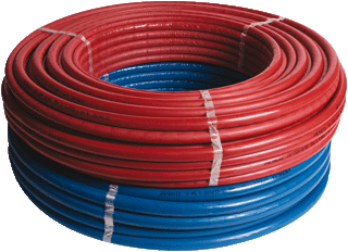 Systeembuis 26x3 isol/6 ROOD 50meter (Henco)